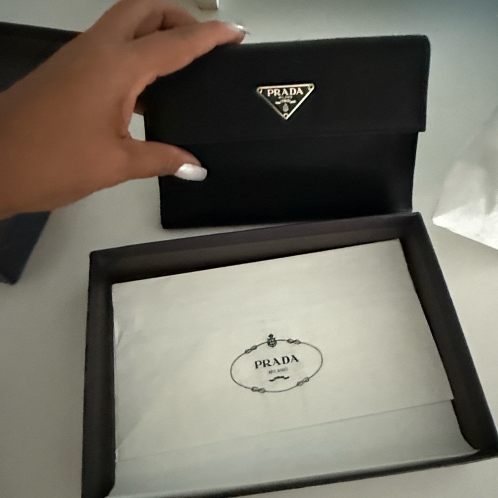Prada Black Wallet